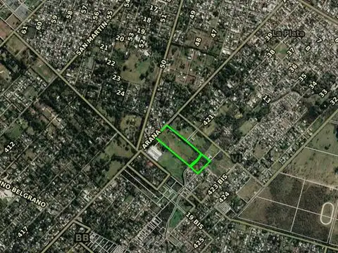 Terreno en Venta 130  mts Frente