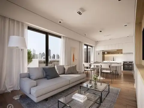 Venta Departamento 2 ambientes  con balcón al Contrafrente en Belgrano
