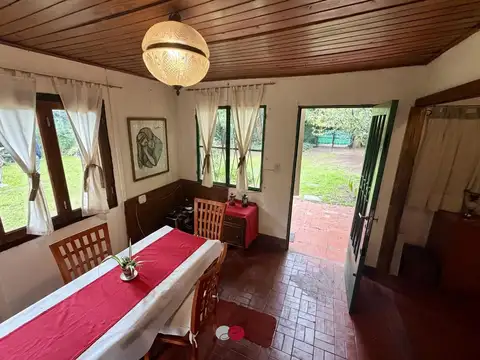 Casa 2 ambientes con 2 baños