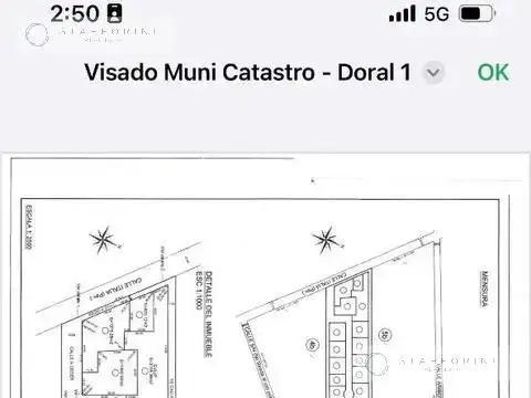 Terreno en Venta en Villanueva, USD 3.000