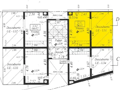 Departamento en Venta con 1 cocheras
