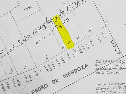 Avenida Don Pedro De Mendoza 1400