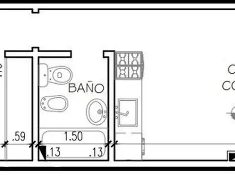Departamento en Venta al Norte