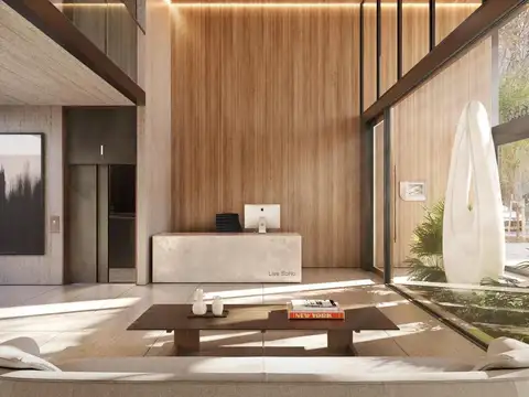 Departamento 2 ambientes con 2 baños