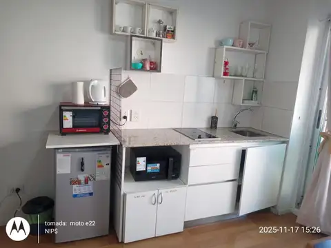Departamento Monoambiente con 1 baño