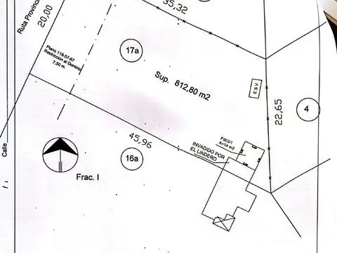 Terreno en Venta de 1667,0 m2