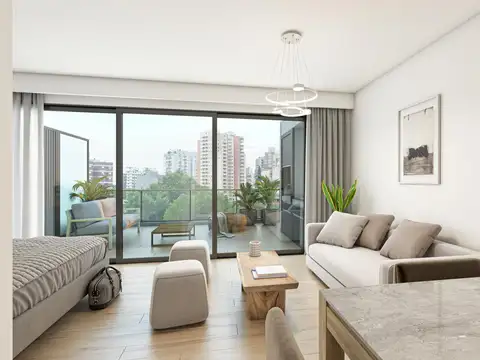 Departamento en Venta en Parque Centenario, USD 110.400