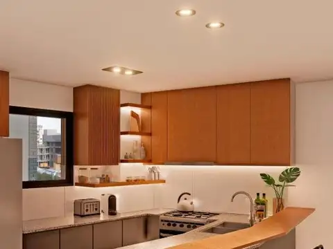 Departamento en 1 dormitorio con balcón Sarmiento 1800 Abasto