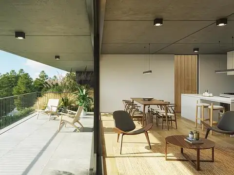 Departamento 3 ambientes con 2 baños