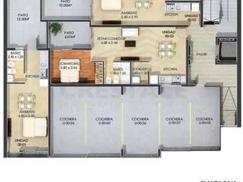 Venta cochera Echesortu Rosario