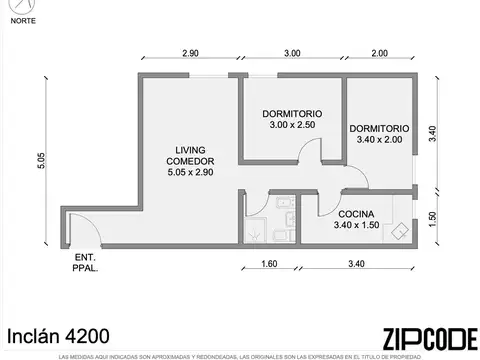 Departamento en Venta de 2 dormitorios