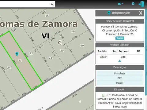 Galpon en Venta 39  mts Fondo