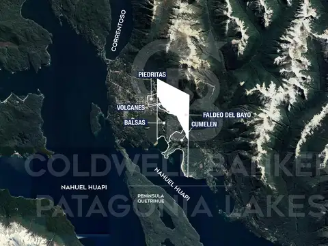 VENTA Loteo "Cota Mil" en Vlla La Angostura -4.514m2 posibilidad de realizar 3UF con vista al lago y