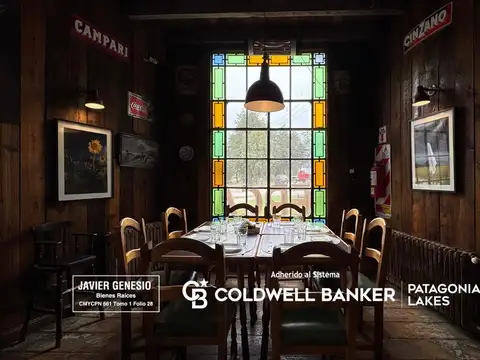 VENTA FONDO DE COMERCIO - RESTAURANTE TIPO BODEGON "La Fonda" en El Mercado de Villa La Angostura