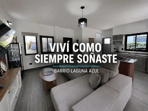 CASA 4 AMBIENTES BARRIO PRIVADO LAGUNA AZUL