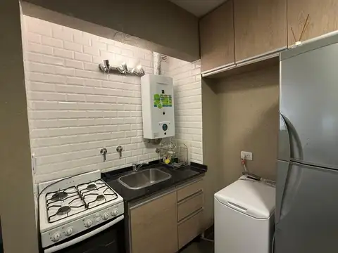 Departamento 2 ambientes con 1 baño