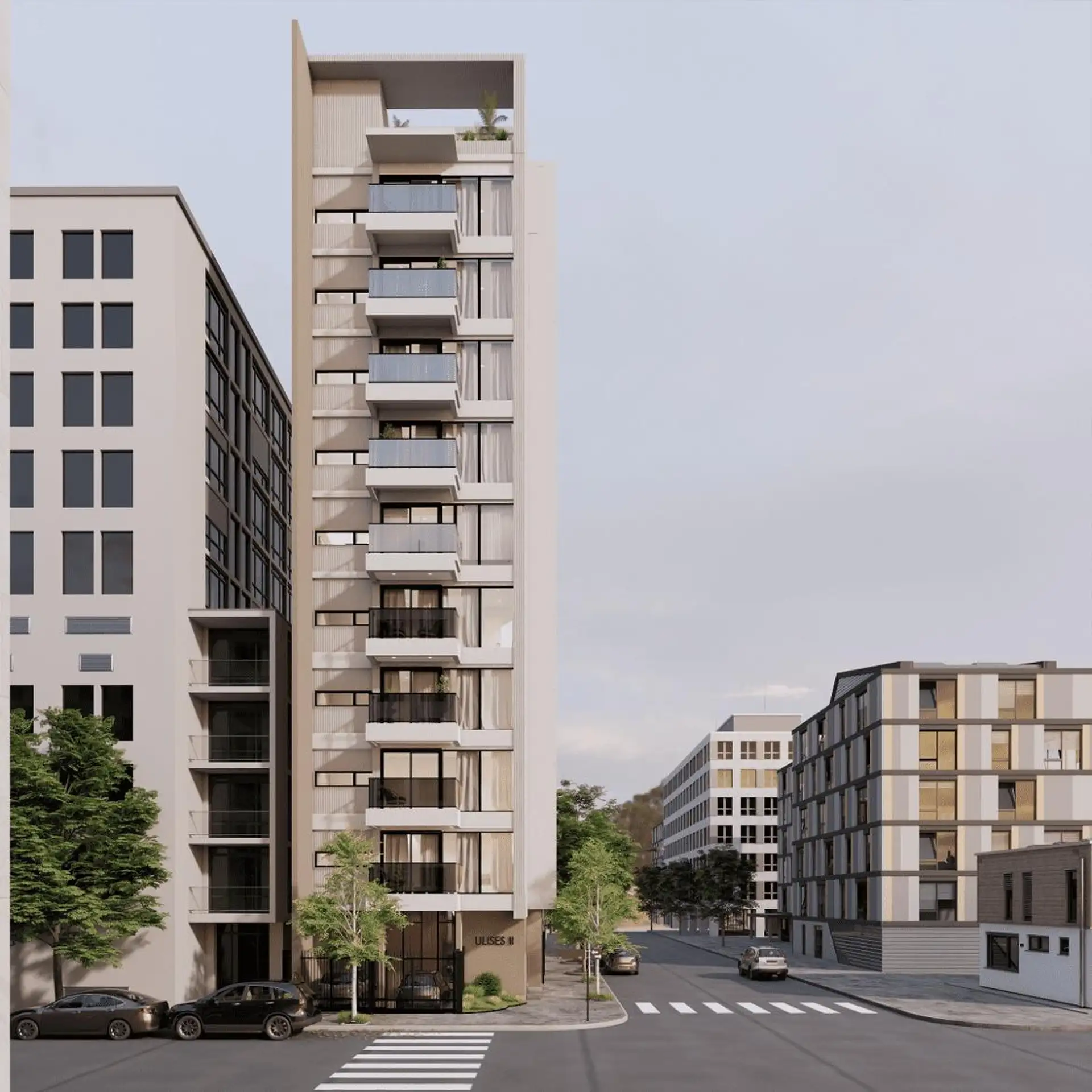 Depto 3 amb, 70m² con balcón y quincho — La Perla Norte