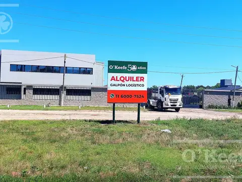 DEPOSITO EN ALQUILER  - 2600 M2 - Ruta 2 KM 43
