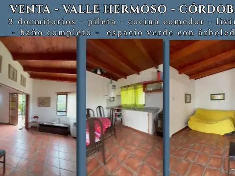 Casa en Venta en Valle Hermoso, USD 76.000