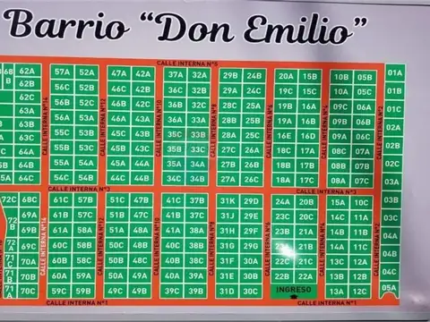 VENTA TERRENO EN Bº PRIVADO DON EMILIO; GRAL ROCA