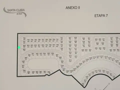 Venta lote Barrio Santa Clara al Sur San Vicente