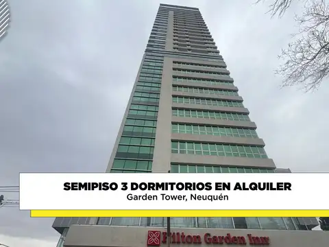 SEMIPISO 3 DORM EN ALQUILER | GARDEN TOWER