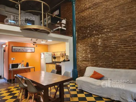 Departamento dos ambientes en San Telmo para alquiler temporario