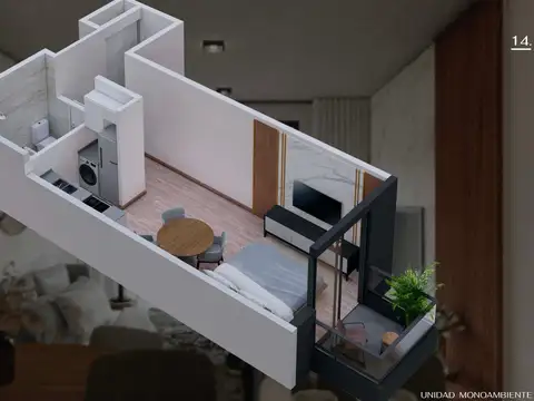 VENTA MONOAMBIENTE EN CONSTRUCCION VILLA BOSCH ENTREGA 2026