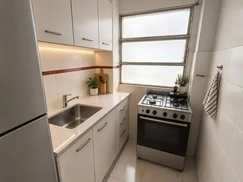 Departamento 2 ambientes con 1 baño