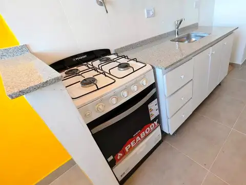 Departamento 3 ambientes con 1 baño