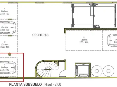 Venta de cochera amplia a metros de ORT, Pocitos.