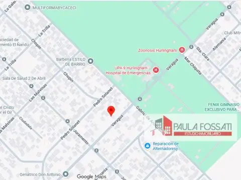 Terreno en Venta 37,50  mts Fondo