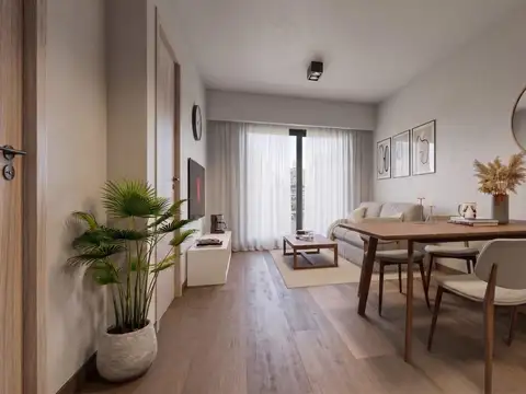 Departamento Monoambiente con 1 baño