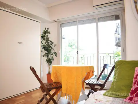 Departamento Monoambiente con 1 baño
