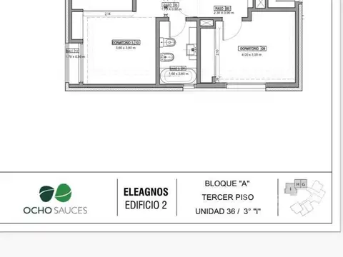 Departamento en  Ocho Sauces