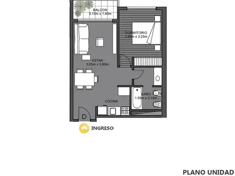 Departamento - Lourdes