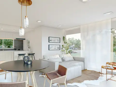 Casa 4 ambientes con 2 baños