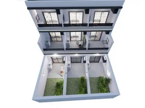 Departamento 2 ambientes con 1 baño