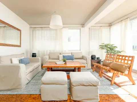 Departamento 2 dormitorios en alquiler de temporada, a pasos del puerto, Gorlero y playa Mansa.