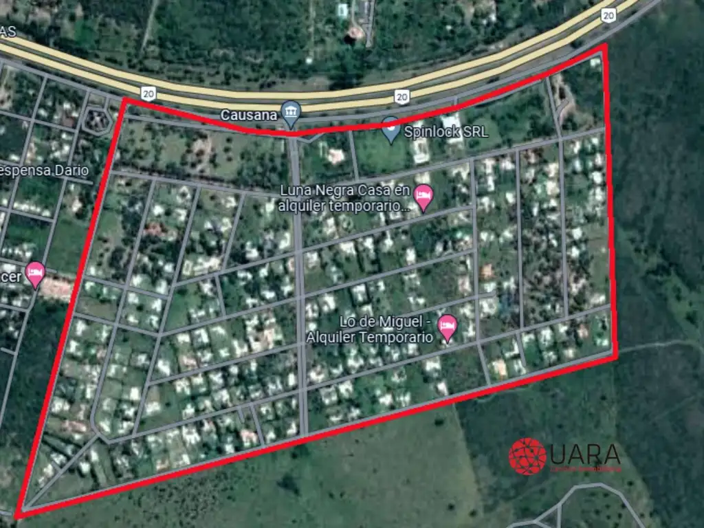 Terreno en Venta en Causana