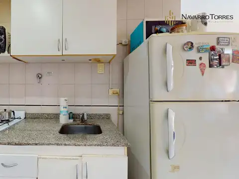 Departamento 2 ambientes con 1 baño
