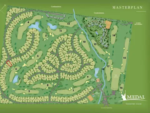 Terreno en Venta en Medal Country club, USD 40.000