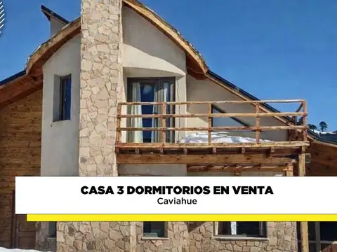 Casa 3 dormitorios en venta CAVIAHUE