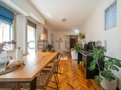 Departamento 2 ambientes con 1 baño