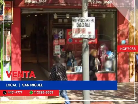 Local - Venta - Argentina, San Miguel - Av. Pres. Juan Domingo Peron 1249