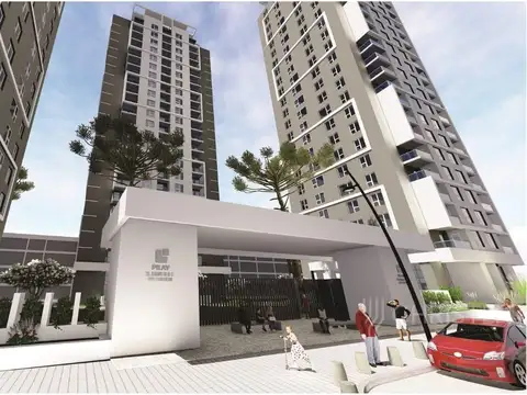 DepartamentoBelgrano al 4700 Parque Federal de 2 habitaciones entrega fines 2027