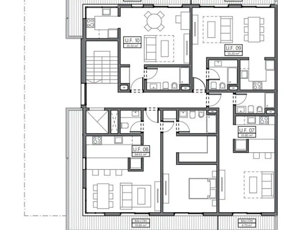 Emprendimiento en Merlo - Etapa: En construcción