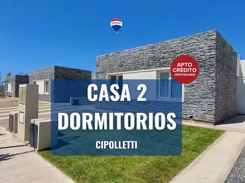 Venta casa 2 dormitorios apta credito hipotecario
