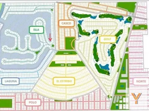 Terreno en Venta - 1105 mts2 - Barrio Islas, General Rodriguez