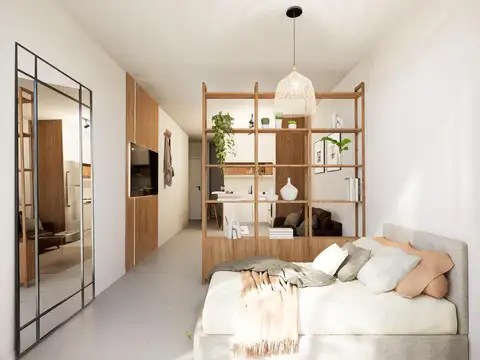 Pico 5 C - Monoamb. C/balcón. Apto Prof. —villa del Parque